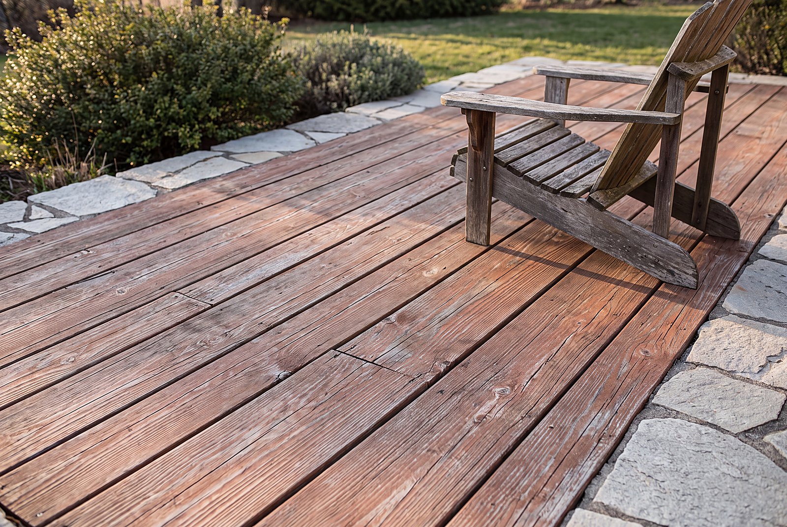 Eine Terrasse aus Douglasie – natürlich, robust und zeitlos schön
