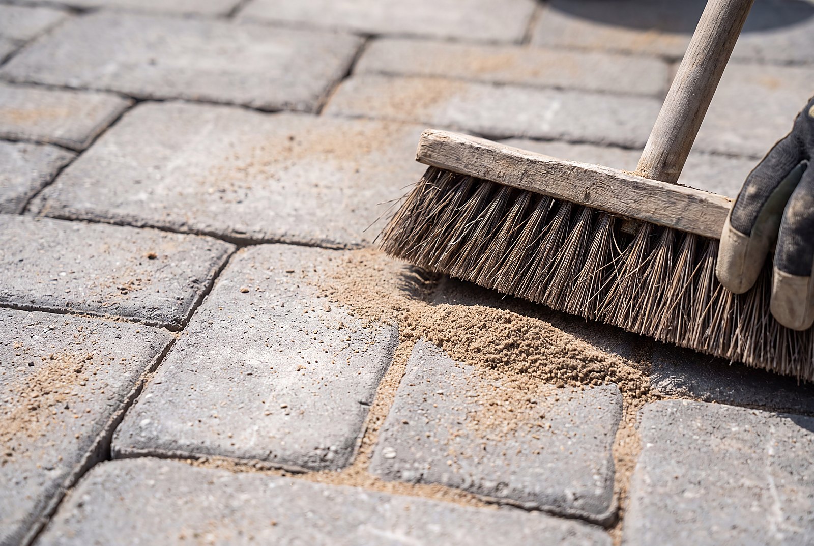 Fugenmaterial beim Pflaster: Sand, Splitt oder feste Fuge?