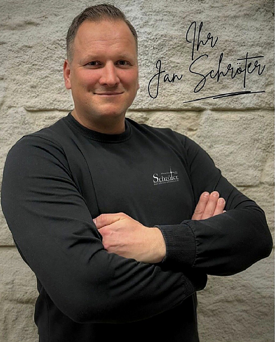 Jan Schröter, Gründer und Geschäftsführer der Schröter Pflasterbau Berlin GmbH